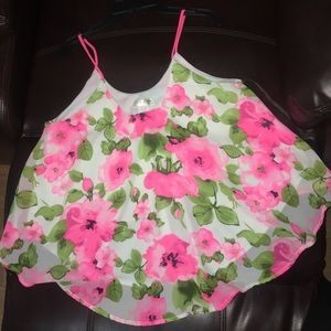 spaghetti strap blouse